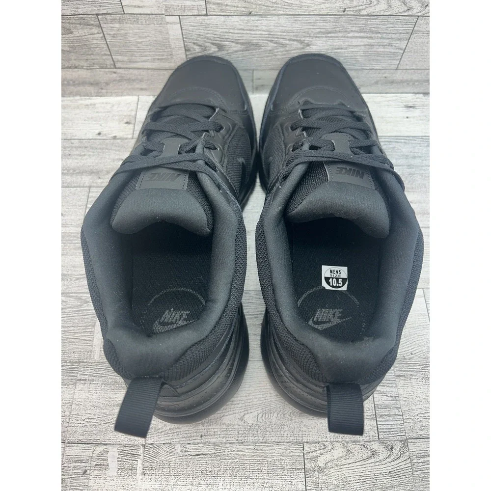 Nike‎ Air Monarch IV Shoes Mens Size 10.5 Training Leather DJ1196-001 Sneakers